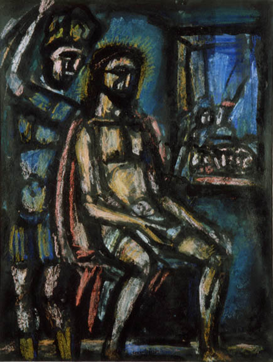 Fig. 5: Georges Rouault: Christ in His Passion; courtesy Hugh Lane Municipal Gallery of Modern Art
